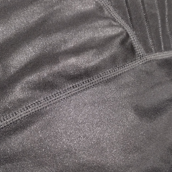 Athleta Inclination Moto Tight Women's XS Black Glitter Workout Gym Running - Picture 11 of 11